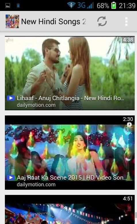 New Hindi Video Songs 2015 1 تصوير الشاشة