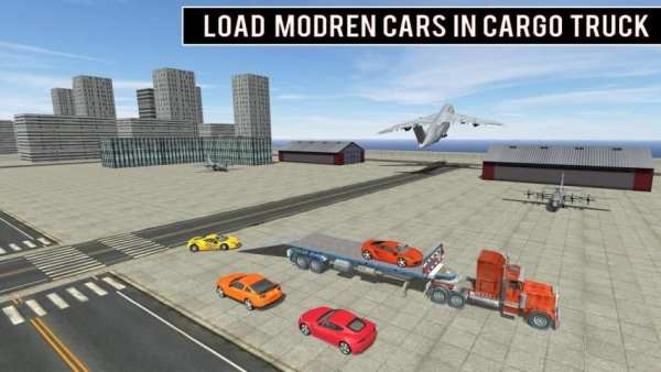 Modern Car Transporter Plane स्क्रीनशॉट 9