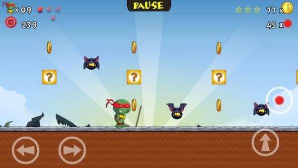 Kura Kura Ninja VS Zombie screenshot 2