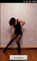 Dancer Girl HD Live Wallpaper screenshot 1