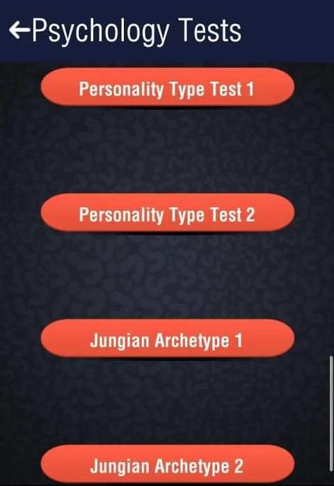 Psychology Test screenshot 4