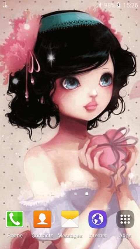 Cute Princess Live Wallpaper screenshot 7