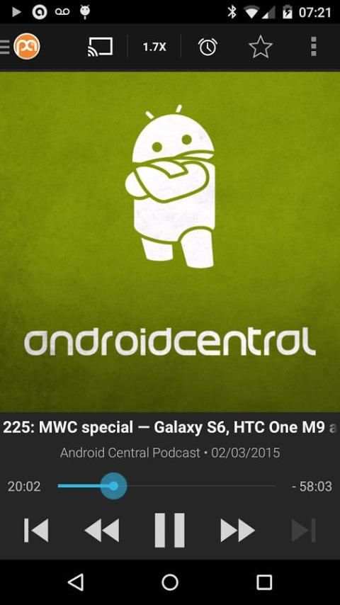 Podcast Addict (Android 2.3) स्क्रीनशॉट 8
