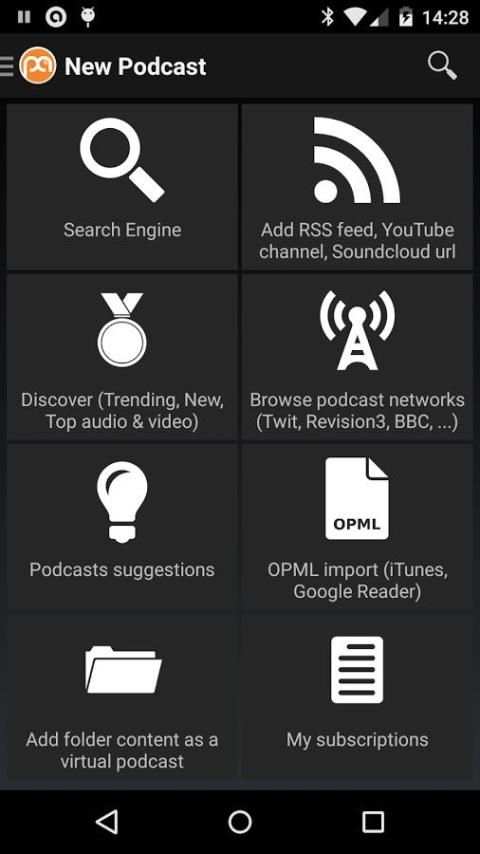 Podcast Addict (Android 2.3) स्क्रीनशॉट 2