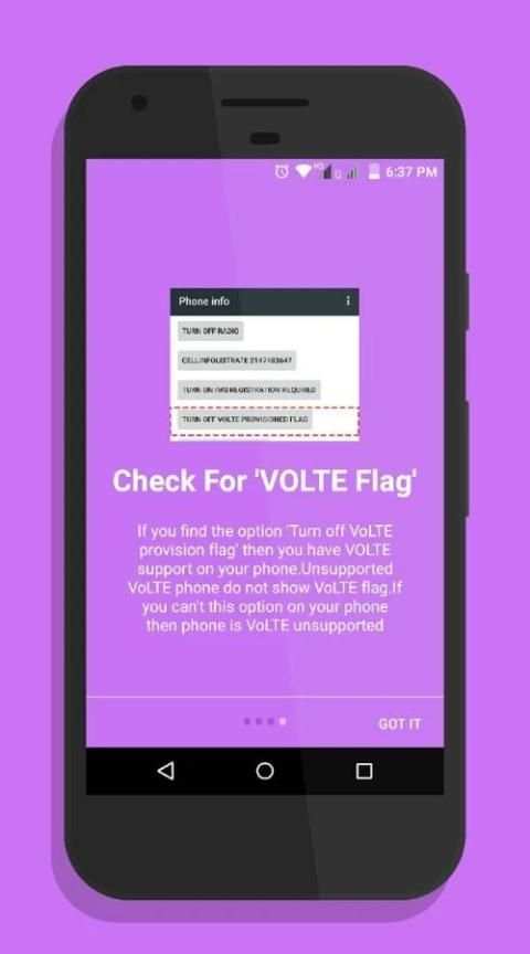 VoLTEify - VoLTE Checker(Jio) 4 تصوير الشاشة