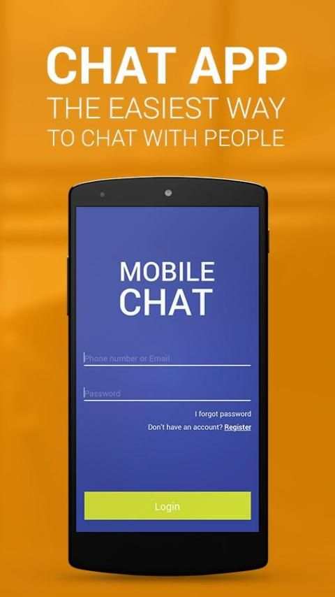 Chat app for Android screenshot 4