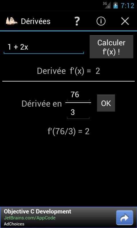 DÃ©rivÃ©es скриншот 2