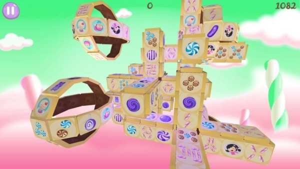 Sweet Candy Mahjong 25 تصوير الشاشة