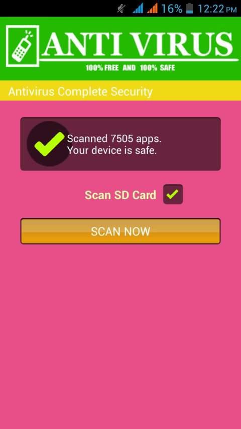 Antivirus Pro скриншот 2