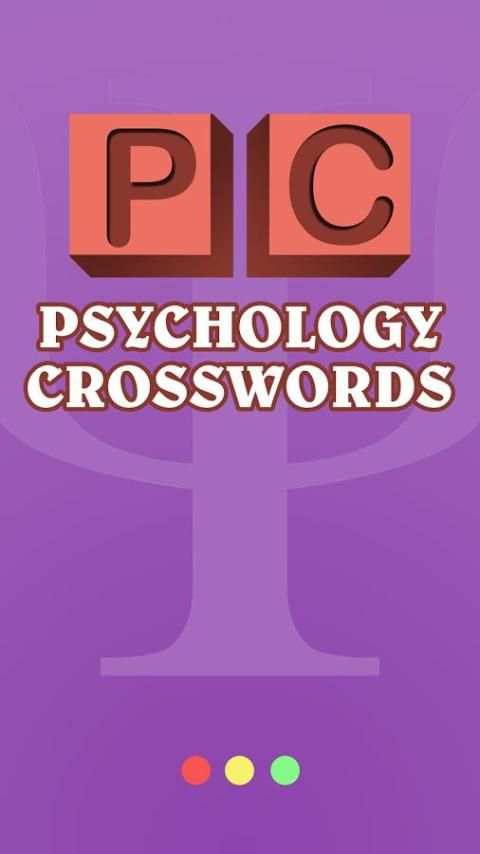 Psychology Crosswords 4 تصوير الشاشة
