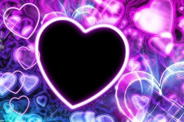 Neon Love Photo Frames screenshot 1