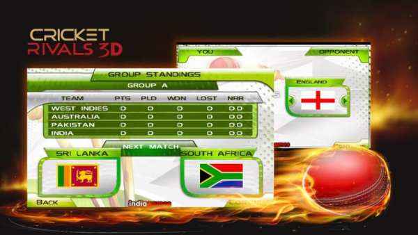 Cricket Rivals 3D 3 تصوير الشاشة