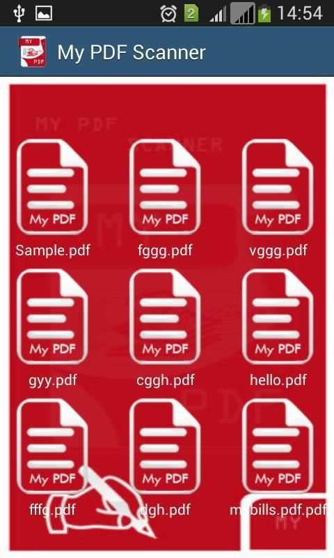 My PDF Scanner स्क्रीनशॉट 1