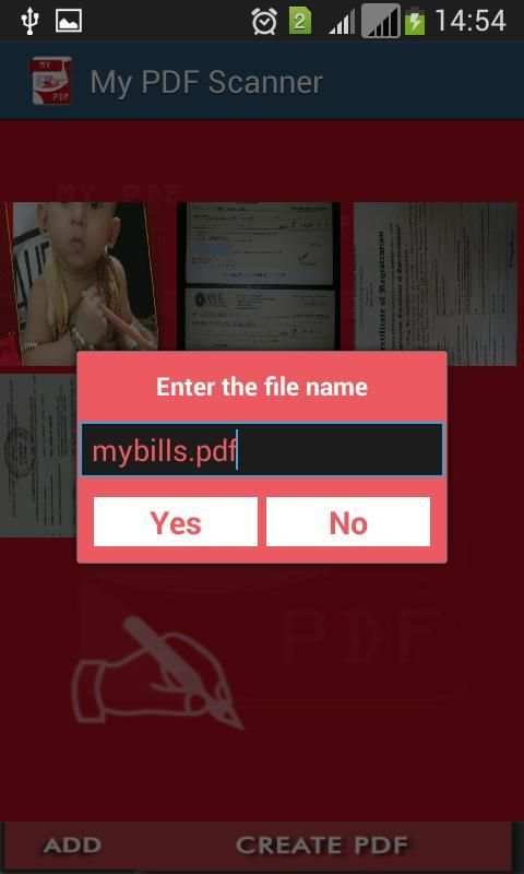 My PDF Scanner स्क्रीनशॉट 2