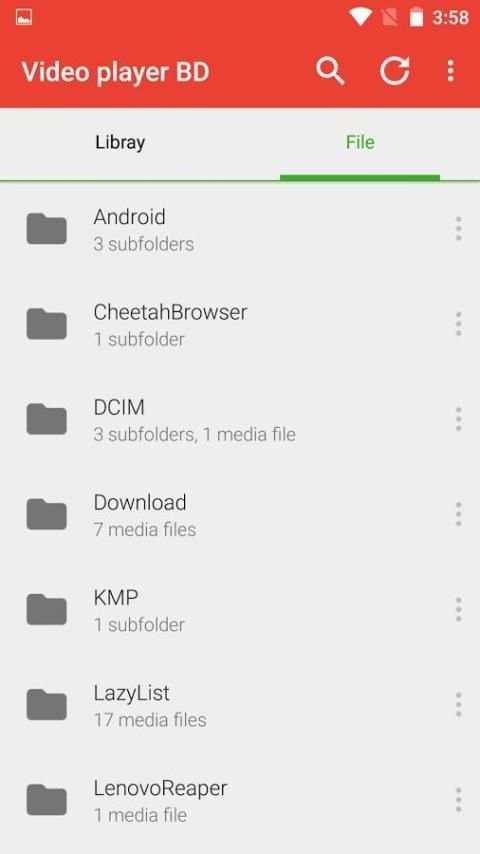 Video player BD 2 تصوير الشاشة