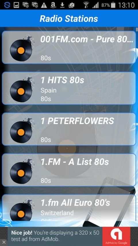 Radio 80s Oldies PRO+ скриншот 6