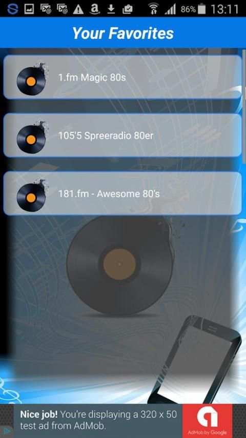Radio 80s Oldies PRO+ скриншот 3