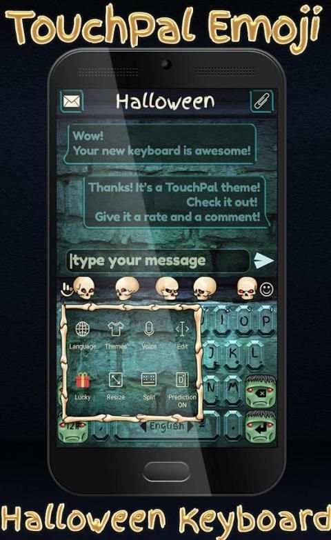 TouchPal Emoji Halloween screenshot 4