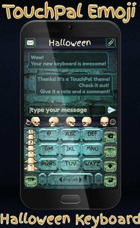 TouchPal Emoji Halloween screenshot 3