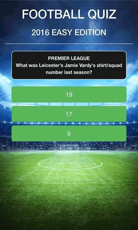 Football Quiz Easy Edition screenshot 2