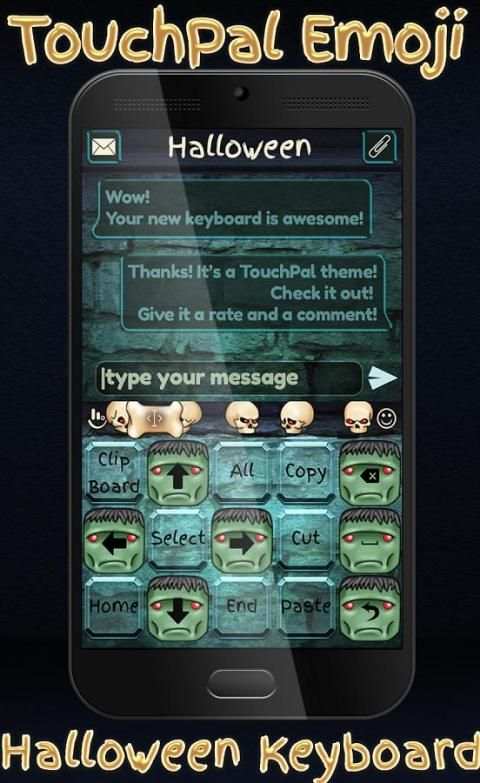 TouchPal Emoji Halloween screenshot 5