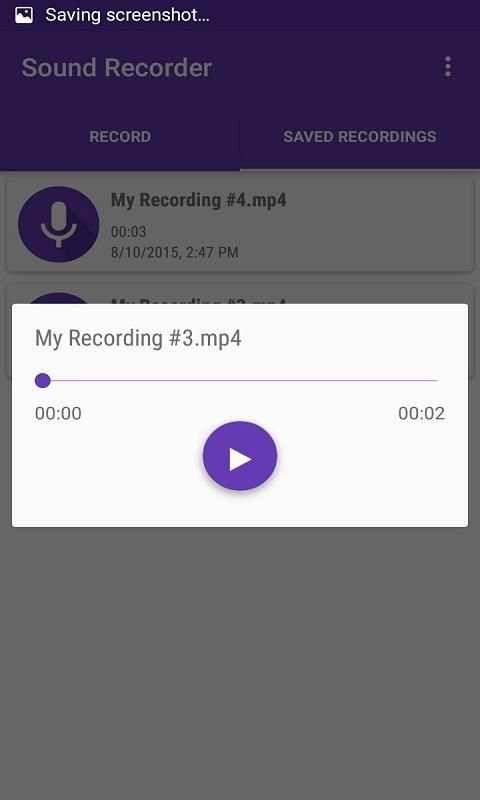 Sound Recorder - Recorder screenshot 4