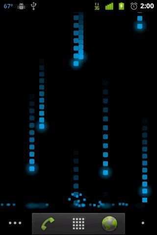 Pixel Rain Live Wallpaper 7 تصوير الشاشة
