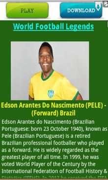 FootBall Legends  screenshot 1