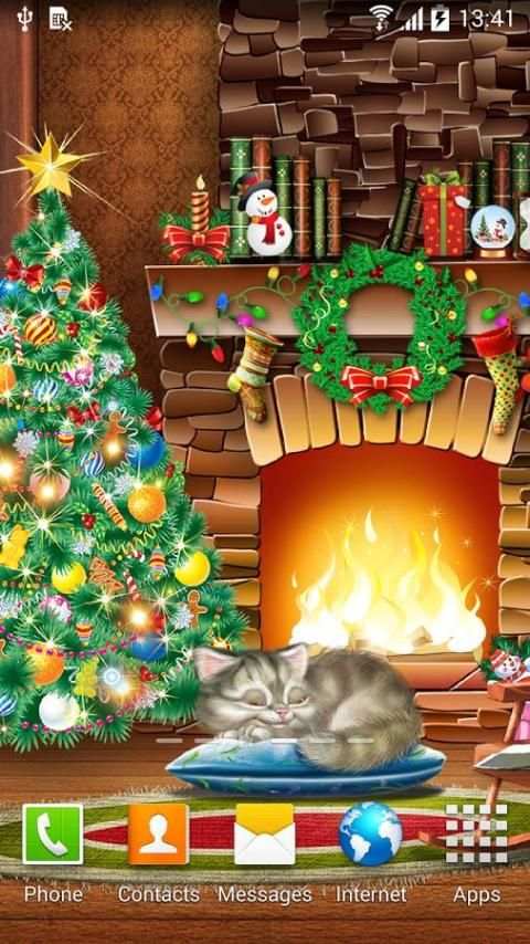 Christmas Live Wallpaper 7 تصوير الشاشة