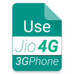 Use 4G on 3G Phone Jio VoLTE आइकन