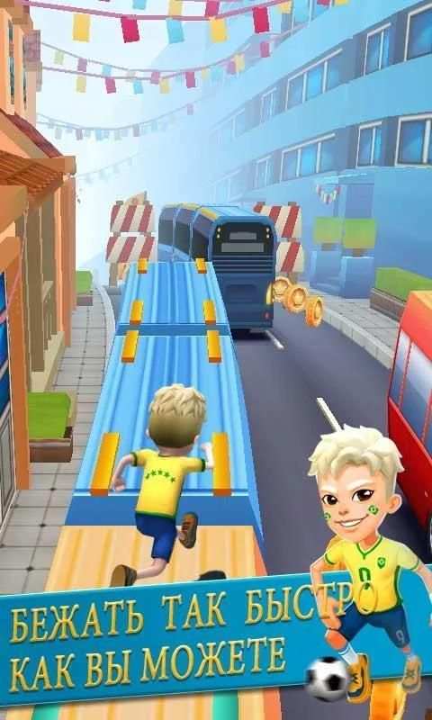 Bus Run Surfers скриншот 4