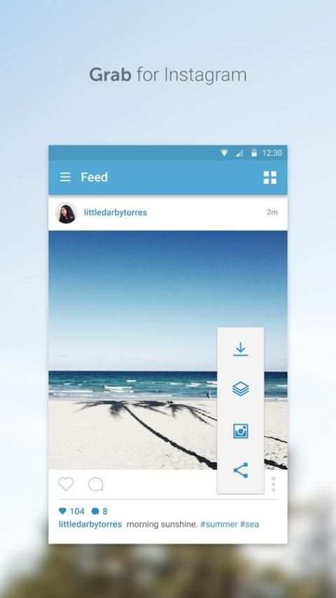 Grab for Instagram screenshot 1