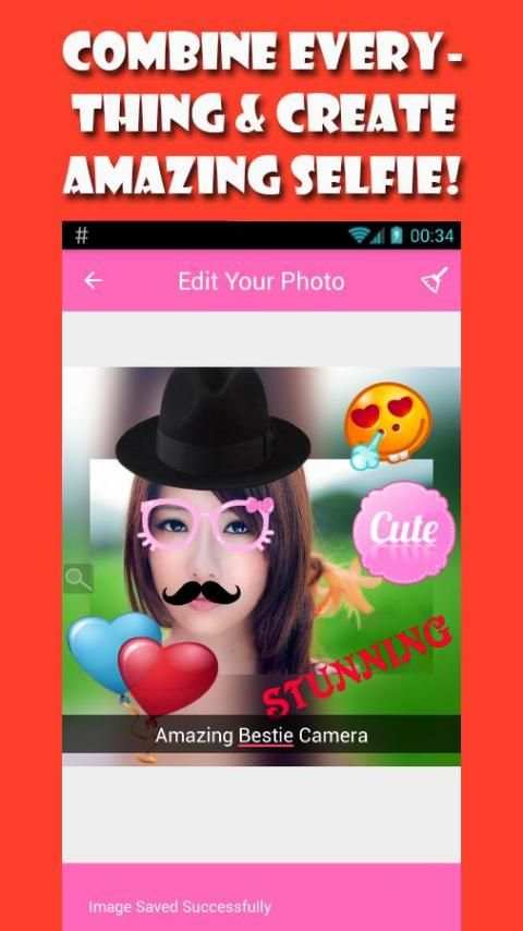 Bestie Selfie - Sweet Camera screenshot 4