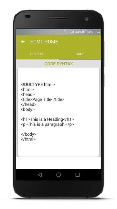 Learn HTML स्क्रीनशॉट 4