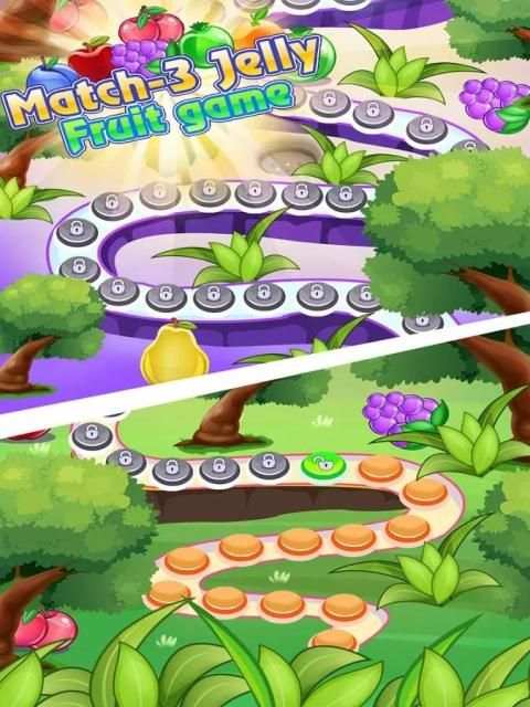 Happy Land : Jelly Fruit GO 3 screenshot 1