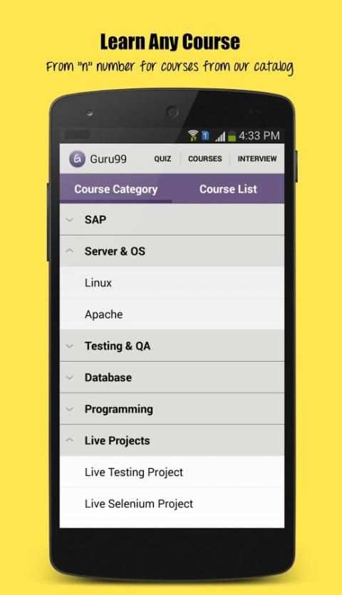 Guru99 (Testing,SAP,Interview) скриншот 5