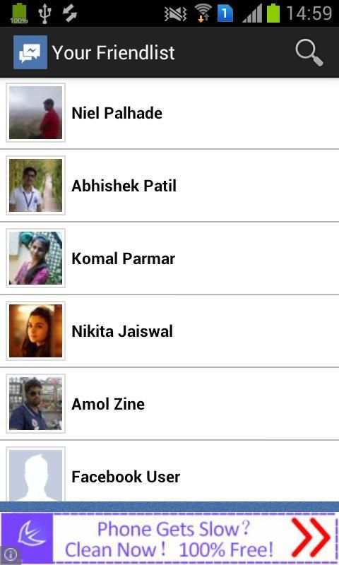 Lite Chat For Facebook screenshot 6