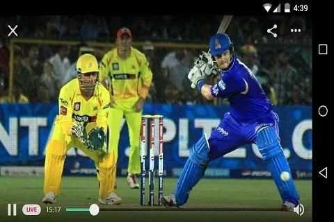 IPL Cricket Live Stream in HD screenshot 1