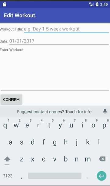 Exercizer screenshot 4