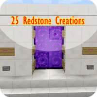 New 25 Redstone Creations Map