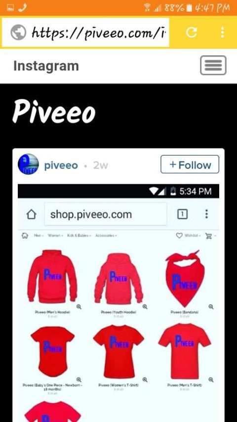 Piveeo Browser скриншот 5