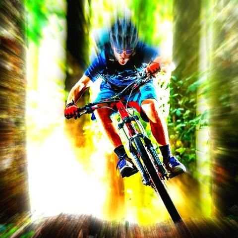 Mountain Bike Racing Game screenshot 1