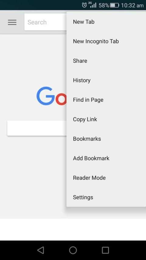 Browser G screenshot 2