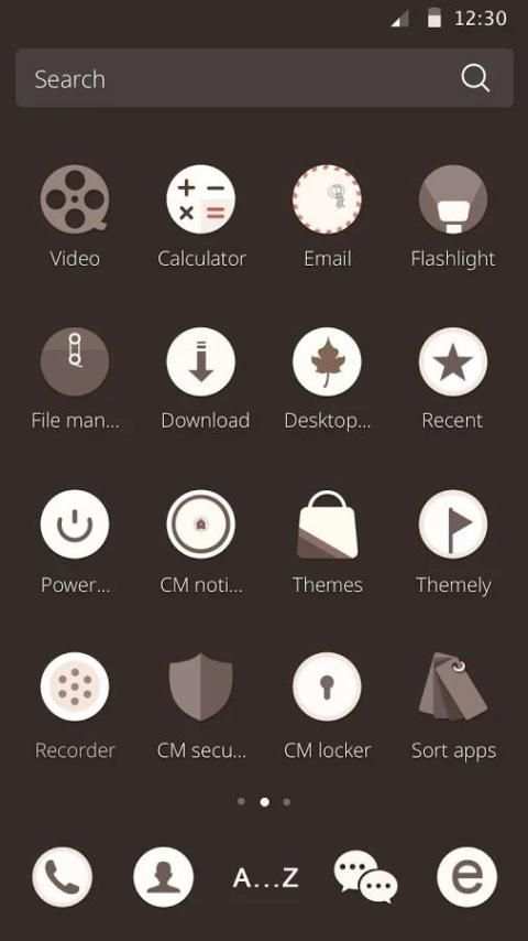 Sederhana Style Tema screenshot 2