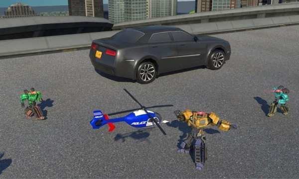 Mini Police War Robot screenshot 13