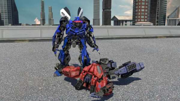 Mini Police War Robot скриншот 9