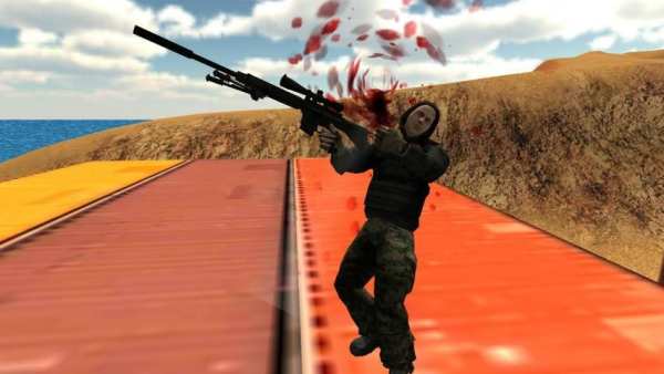 Sniper Shooting Desert Combat स्क्रीनशॉट 5