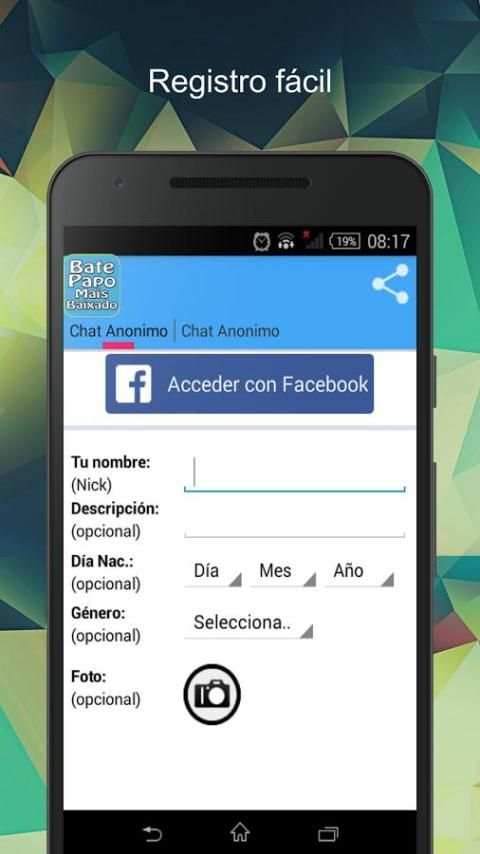 Bate Papo Mais Baxeado screenshot 1
