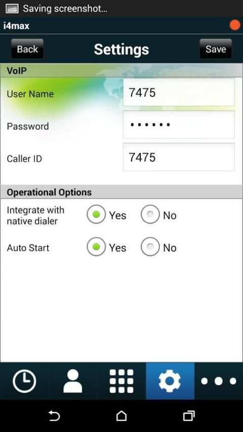i4max iTel 4 تصوير الشاشة