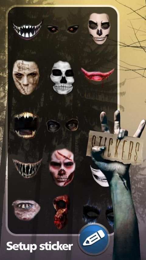 Halloween Foto Editor screenshot 3